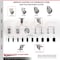 Service Caster 3 Inch 316SS Gray Polyurethane 3/8 Inch Threaded Stem Caster Lock Brake, 2PK SCC-SS316TSTTL20S314-PPUB-381615-2S2 - alternate 4